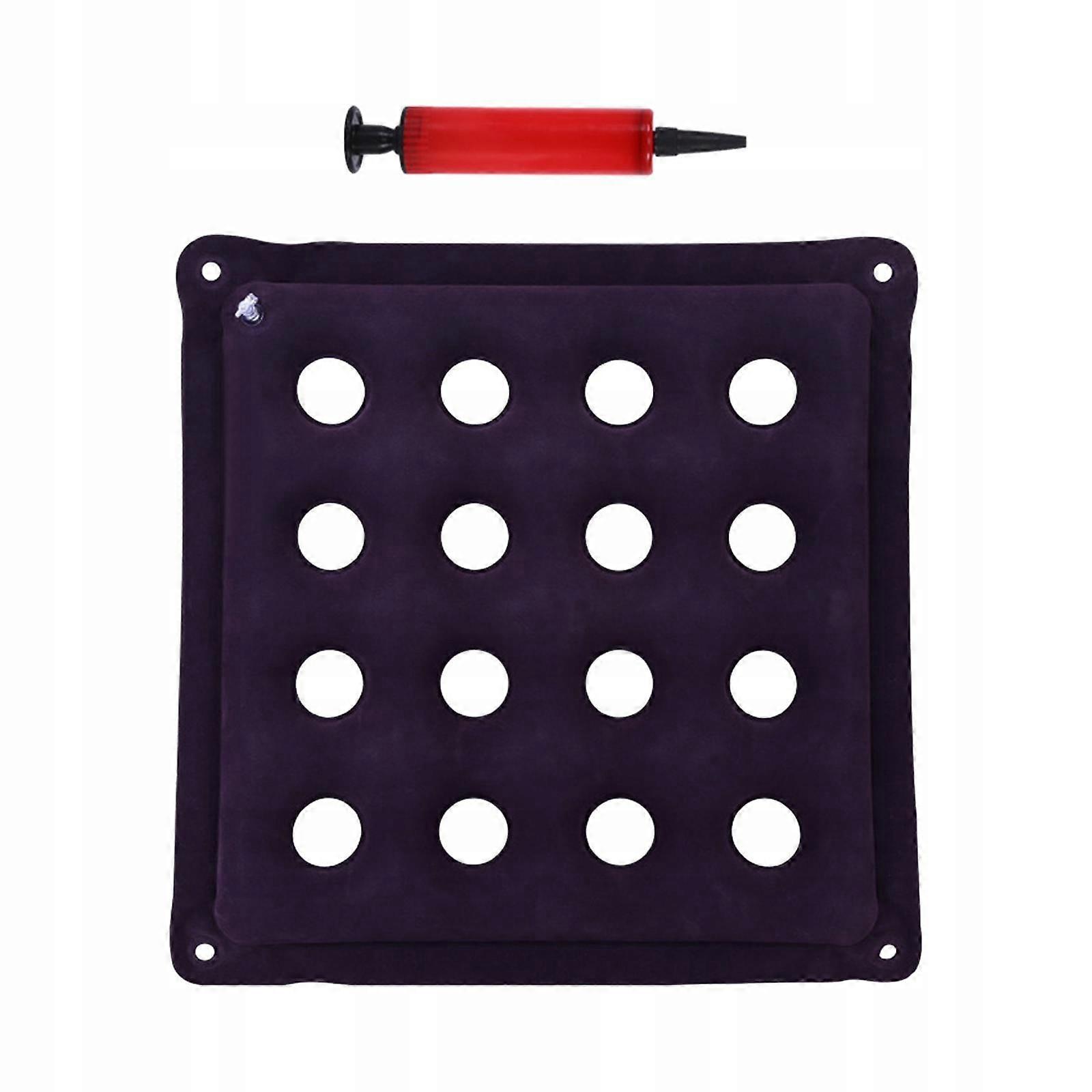 Inflatable Seat Cushions For Bed Sore For Butt For Elderly Flocking Blue