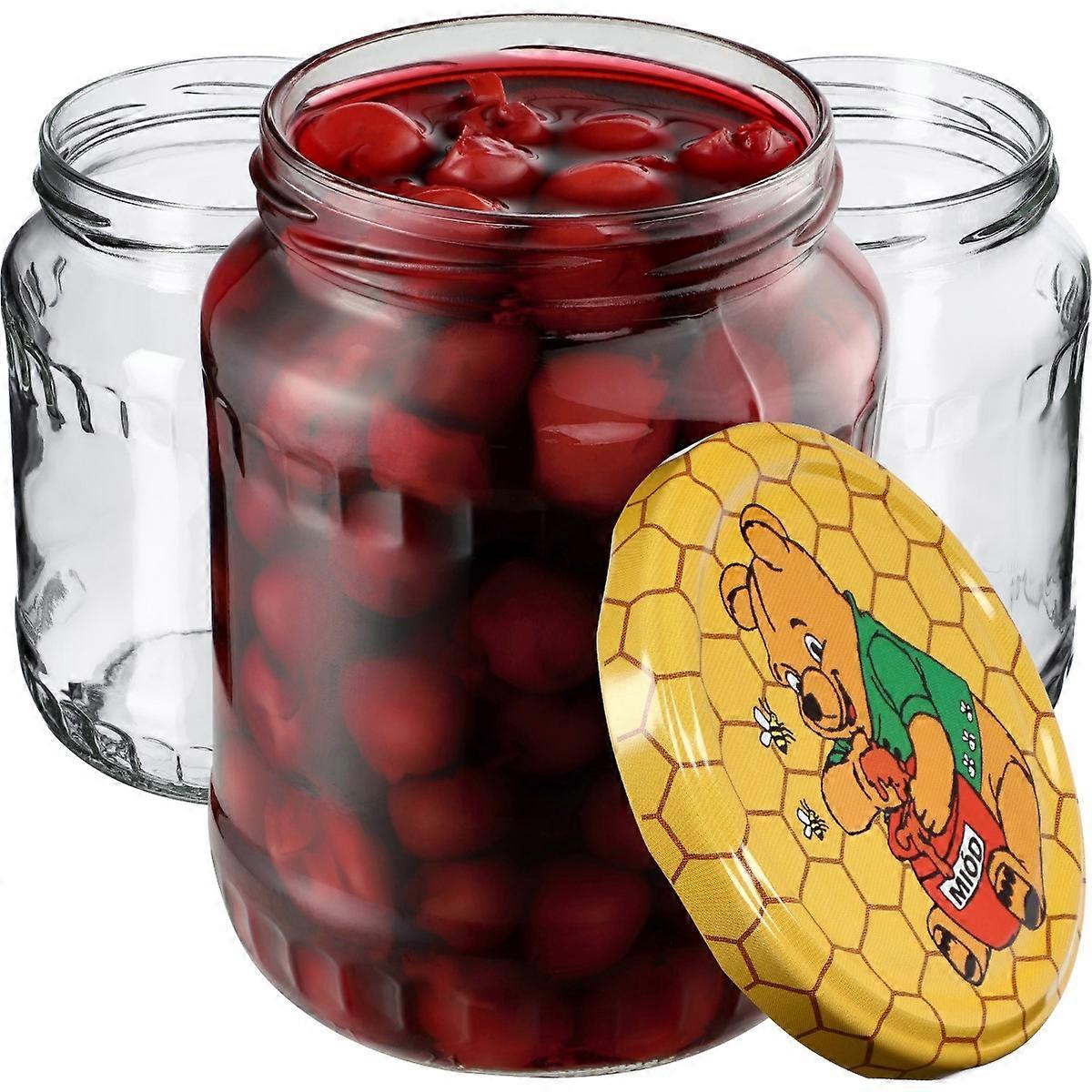 KADAX Tarros Jucca 720ml 8pcs 82mm + tapas "Miel"