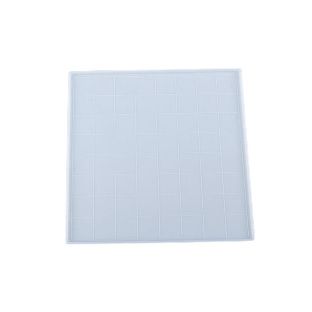 Schach Dame Brett Harz Form 3D Schachbrett DIY Form Schachbrett Silikonform Schachbrett Gießharz Form S