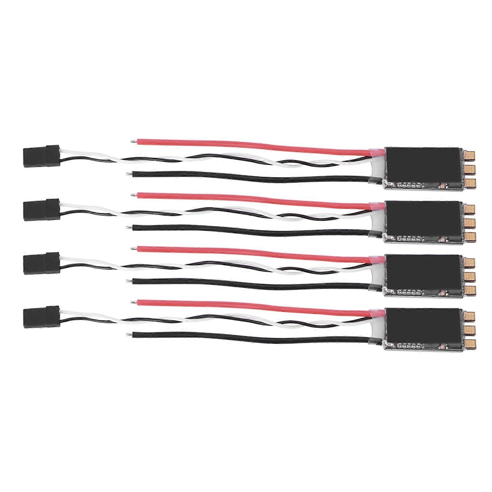 4pcs 30AS ESC 26S Brushless ESC Upgrade Parts Fit for FPV Multicopter Quadcopter(Black )
