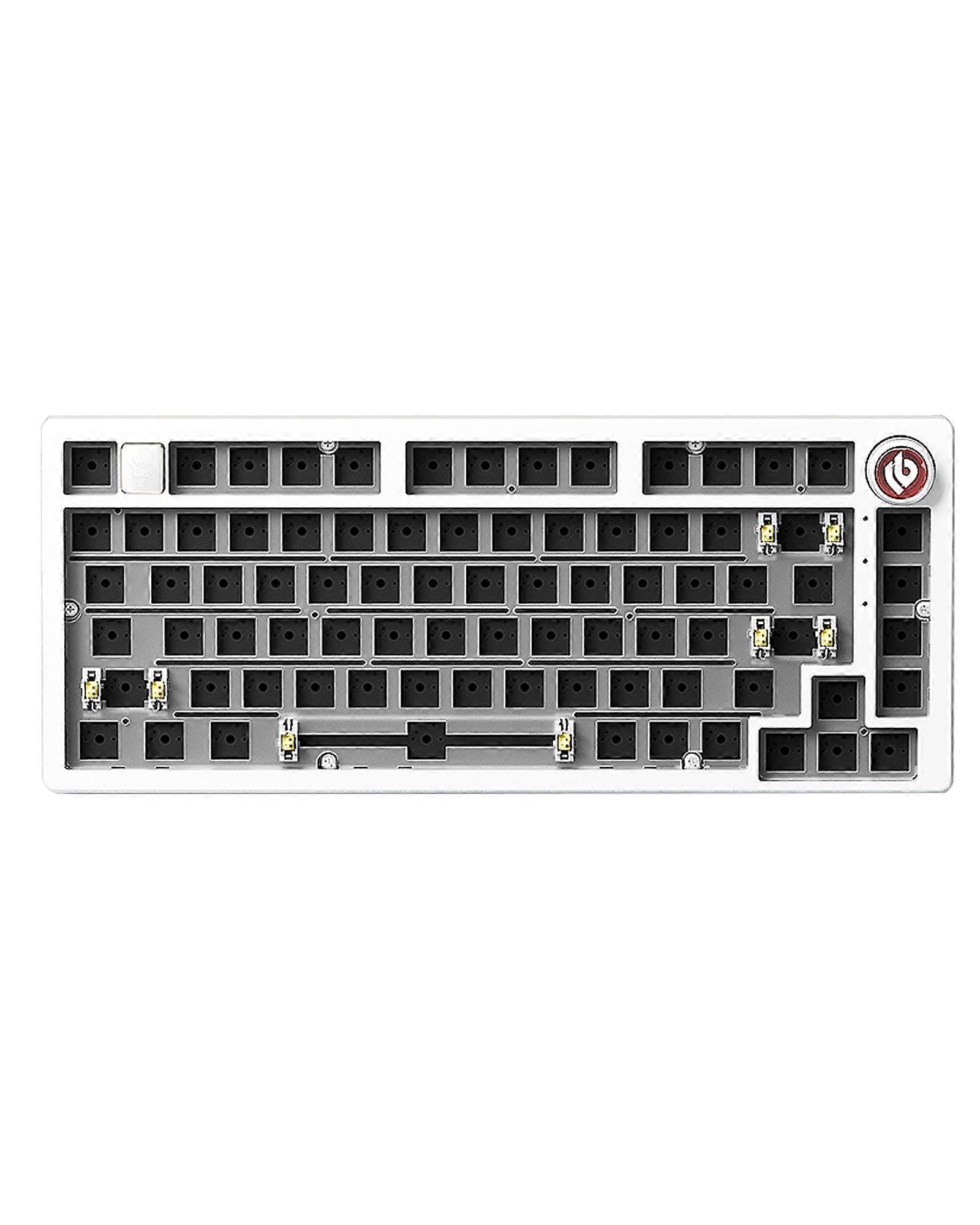 x LEOBOG Hi75 Wired Mechanical Keyboard Kit,Aluminum Alloy Barebones, Gasket-Mounted 75% Layout