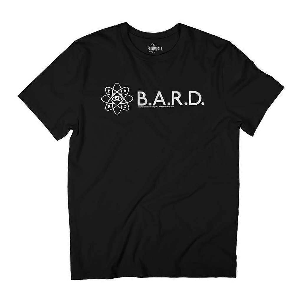 Atomfall B.A.R.D. British Atomic White Logo Men's T-Shirt