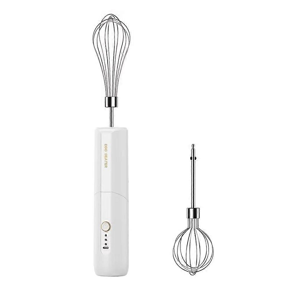 Wireless Folding Electric Handheld Mixer, USB Rechargeable B