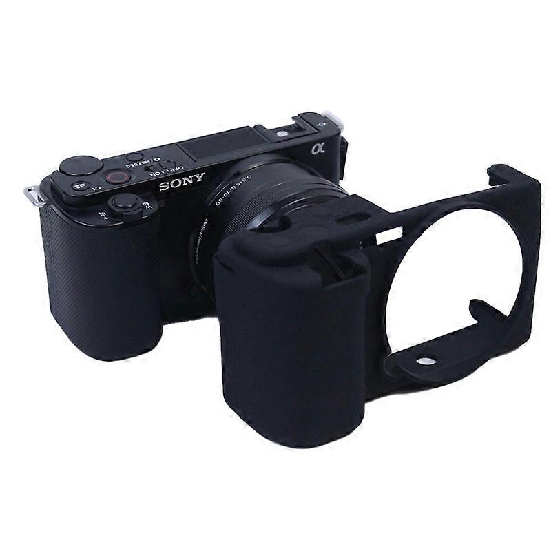 Soft Silicone Camera Case Protector Sleeve Cover for Sony ZV-E10 Camera