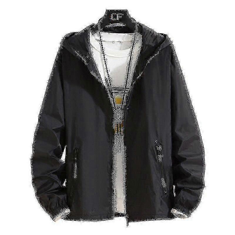 Jachetă de vânt subțire Army Outwear pentru bărbați înalți (8XL)