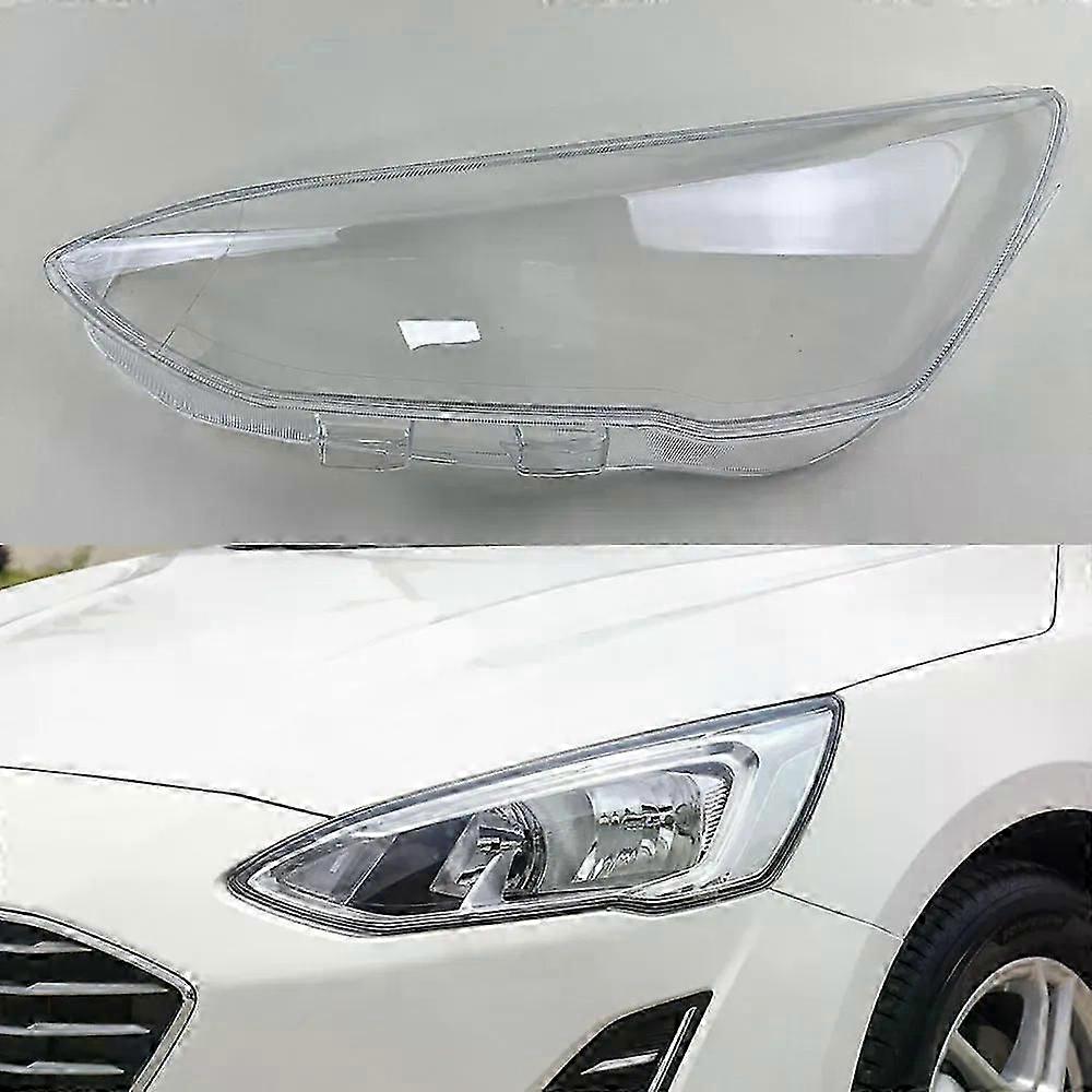 Für Ford Focus 2019 2020 Auto Scheinwerfer Abdeckung Scheinwerfer Glas Linse Auto Shell Abdeckung Transparente Lampenschirmkappen