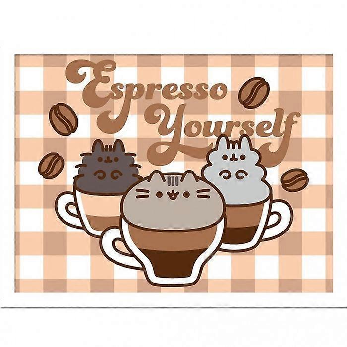 Pusheen Espresso Yourself Framed Poster