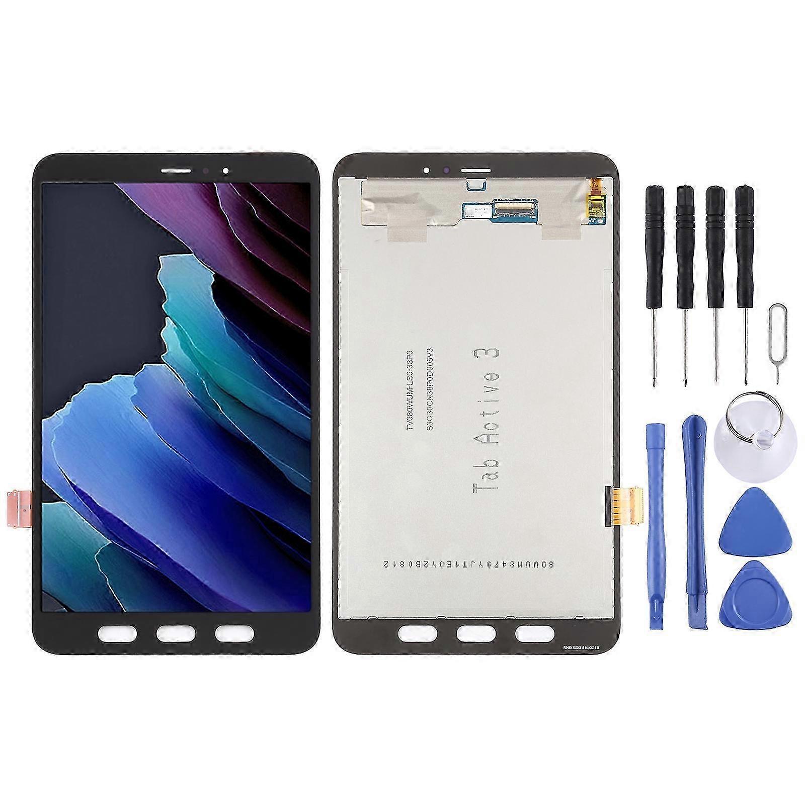 Galaxy Tab Active3 SM-T575/577 (LTE) Compatible LCD Display with Digitizer Assembly in Black Color