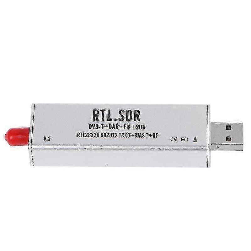 0.1mhz-1.7ghz Rtl-sdr V3 Rtl2832u 1ppm Tcxo Hf Biast Sma Software Defined Radio