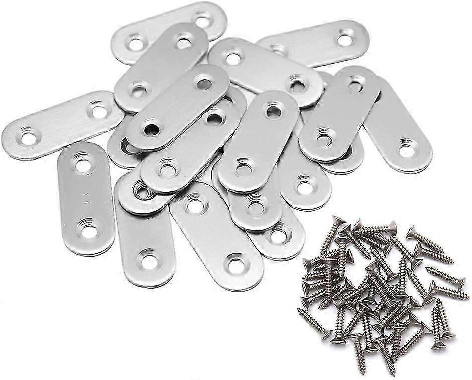 Box Holder, 57 X 16 Mm, Silver (20 Pieces)
