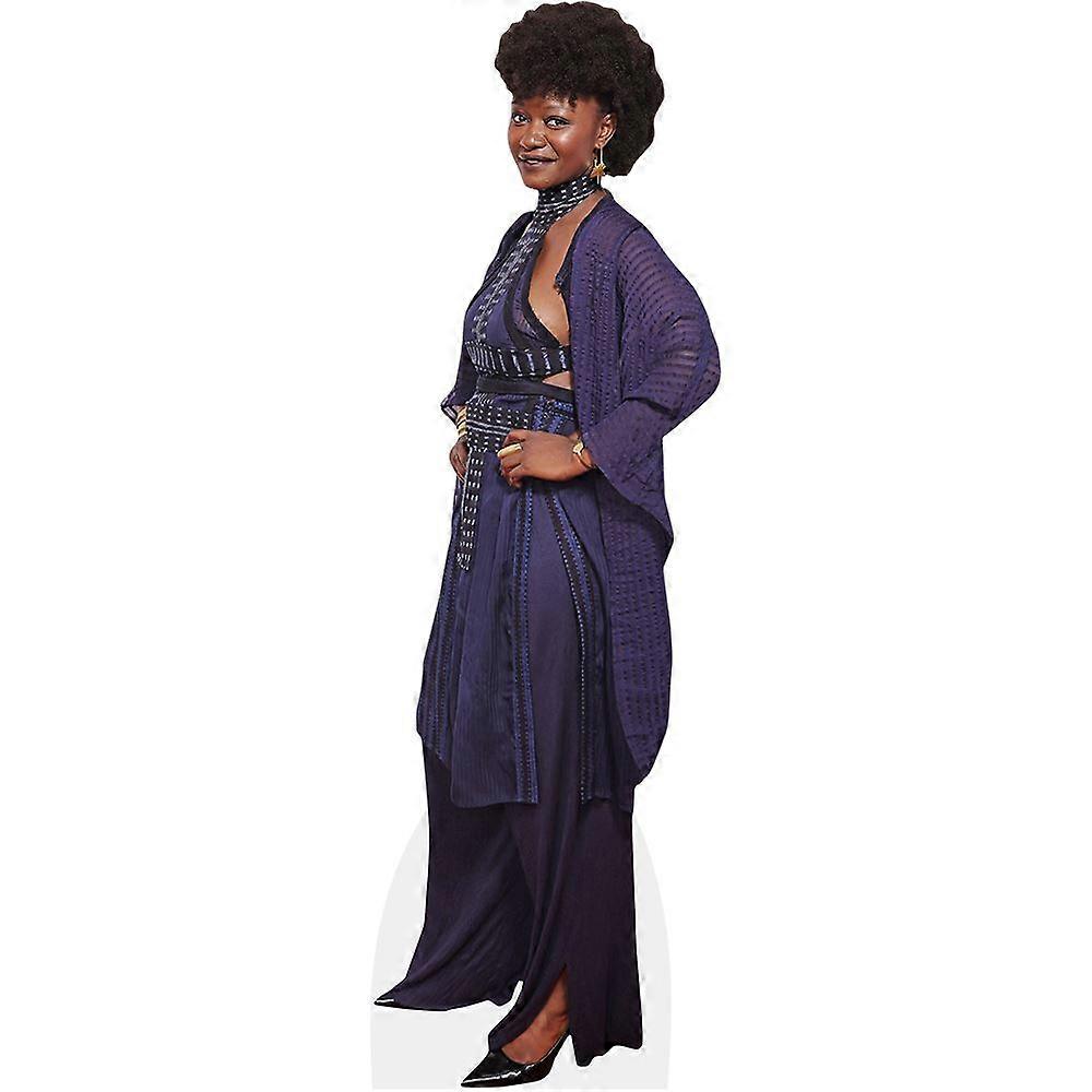 Babetida Sadjo (Purple) Cardboard Cutout (lifesize OR mini size). Standee. Stand Up.