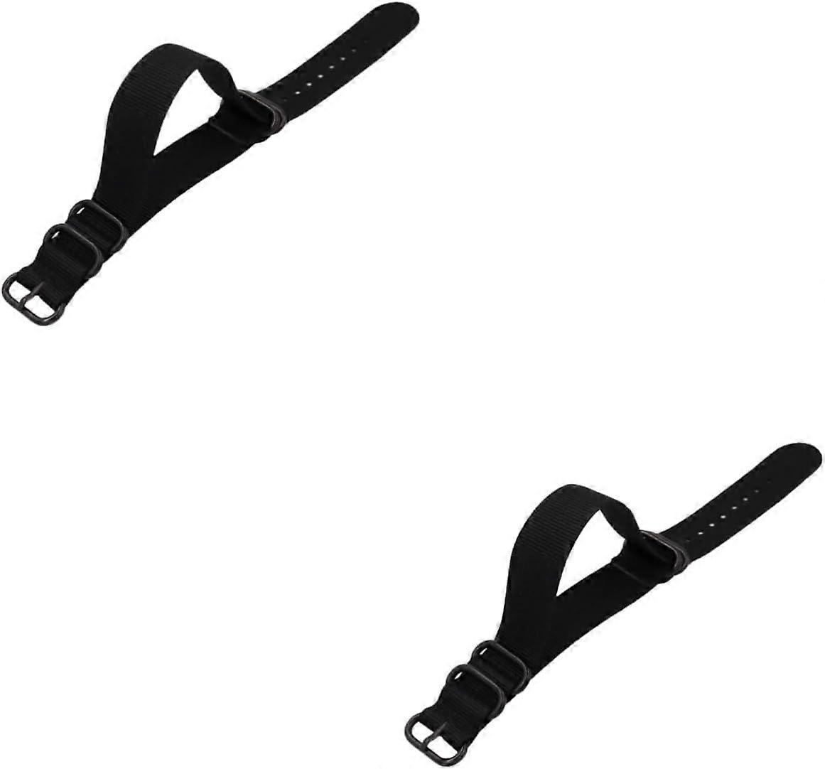 2 Pcs Watch Strap Replacement Nylon Watch Strap for 22mm Comfortable and Durable