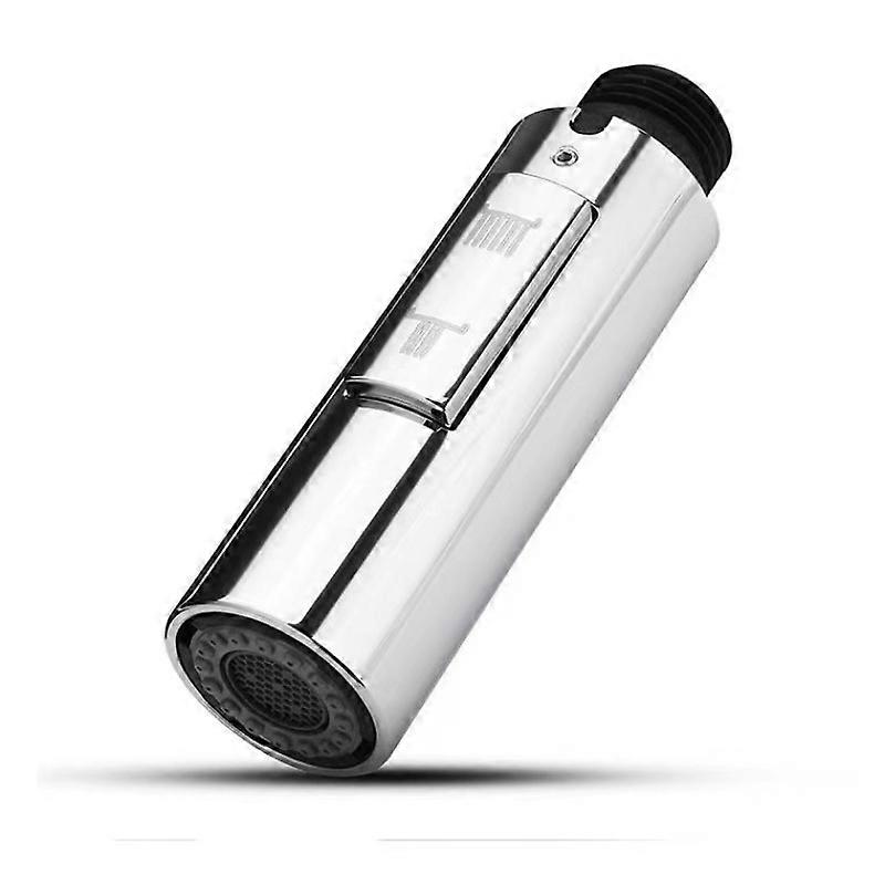 Replacement Pull Down Spray Head For Kitchen Faucet, Durable Scratch Resistant High Quality Abs Plastic Brushed Nickel Finish