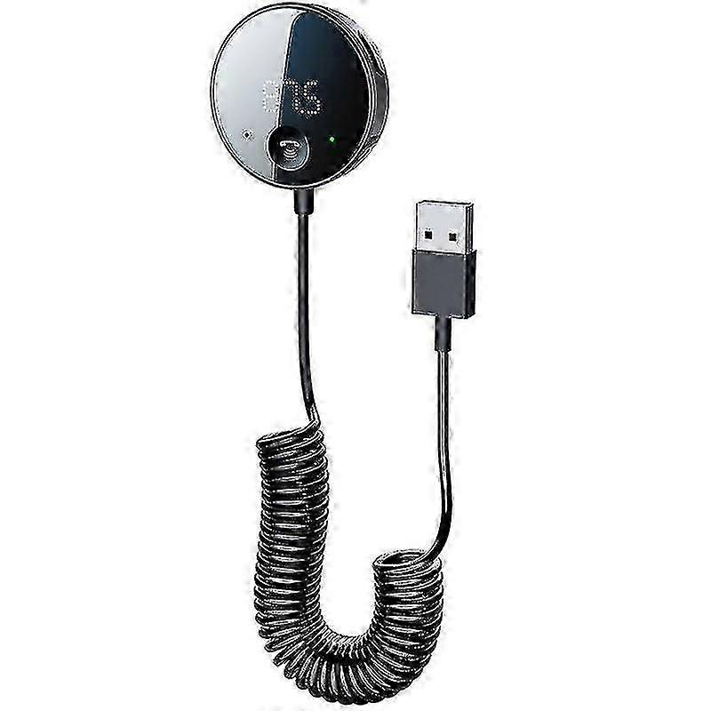 Bluetooth 5.0 Car Fm Transmitter Led Display Bluetooth Adapter Wireless Audio Receiver Tf Card Music Car Mp3 Player