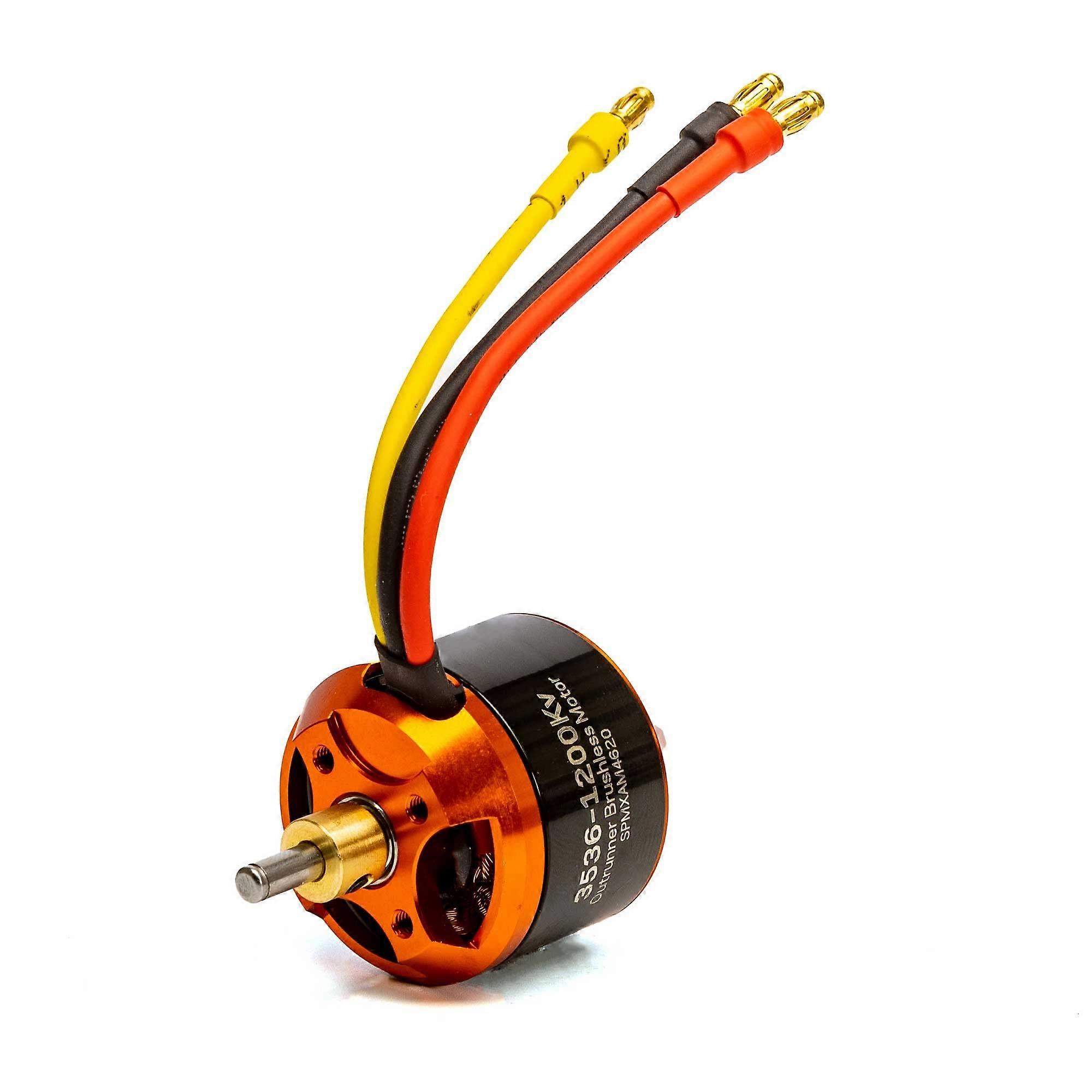 3536-1200Kv Outrunner Brushless Motor, SPMXAM4620, Medium Size, High Torque, RC Airplane Compatible
