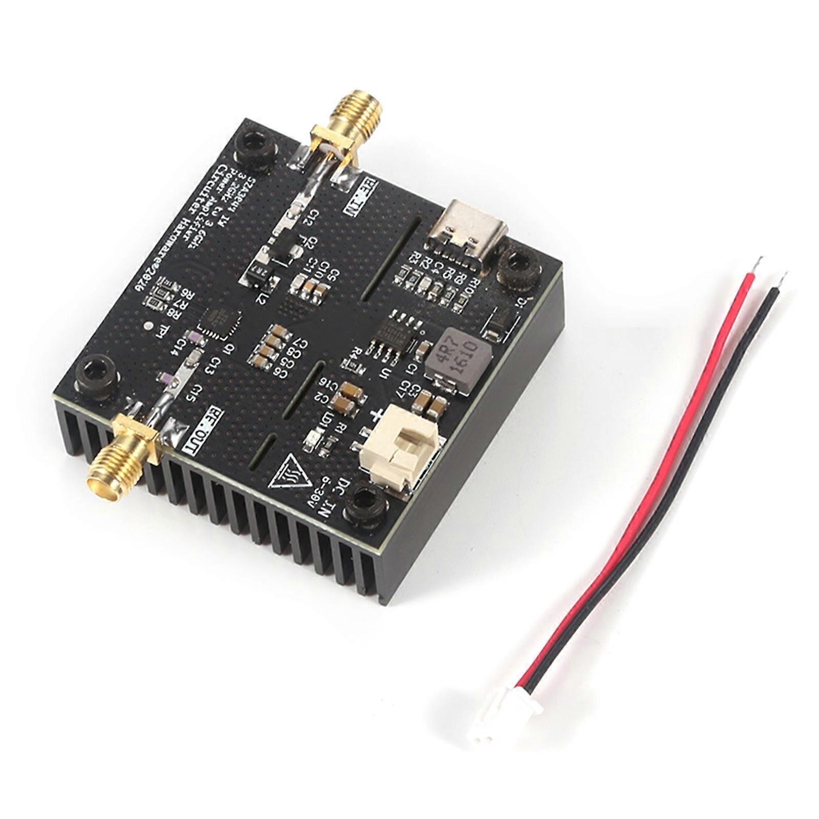 Innovative Stereoverstärker Leistungsstarke 3,2–3,6 GHz 1 W Verstärker Mikrowellen-Leistungsverstärker Leicht zu transportierende Stereoverstärker