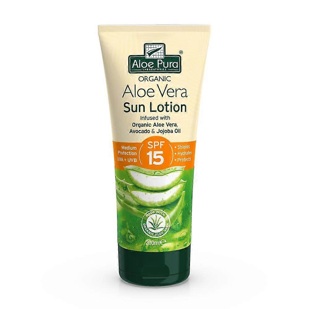 Aloe Pura 芦荟防晒乳液 SPF15 200ml