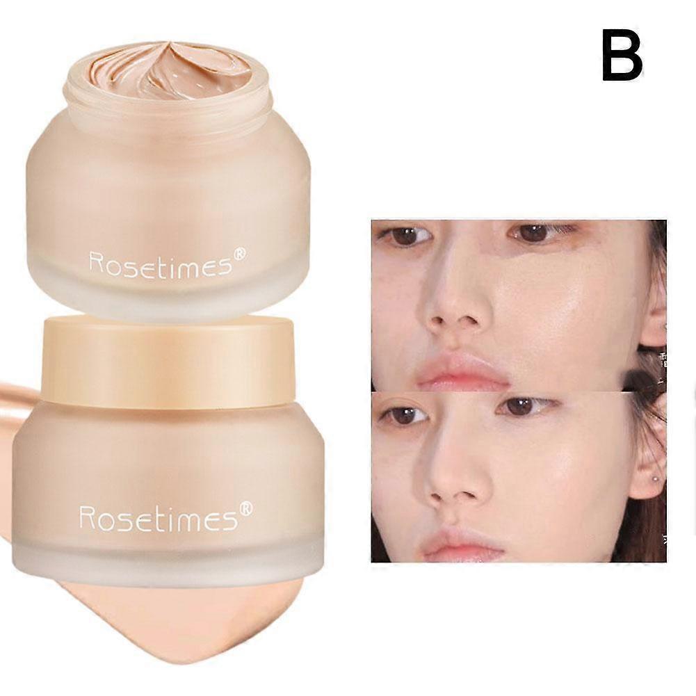 Liquid Foundation Cream Moisturizing Concealer Full Coverage All Day Wear Oil Balance Smooth Finish