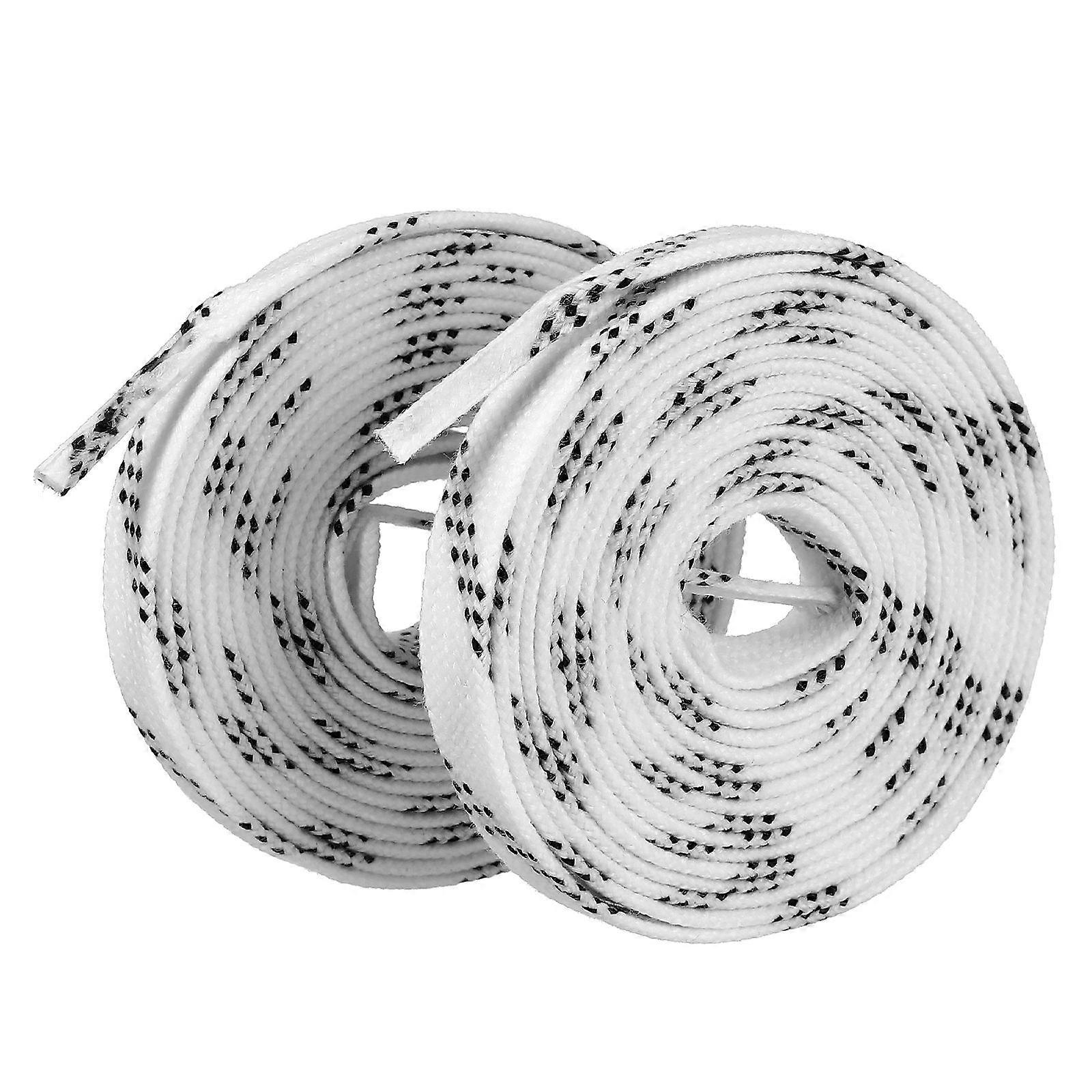 Durable Shoelaces for Skates, Enhanced Performance with Wax Coating