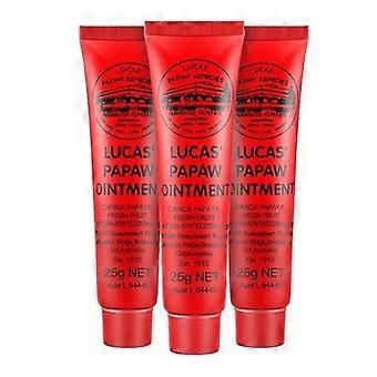 2025 brand new Australia Lucas Natural Papaya Cream 25g Lip Balm Moisturizing Lip Mask Uni