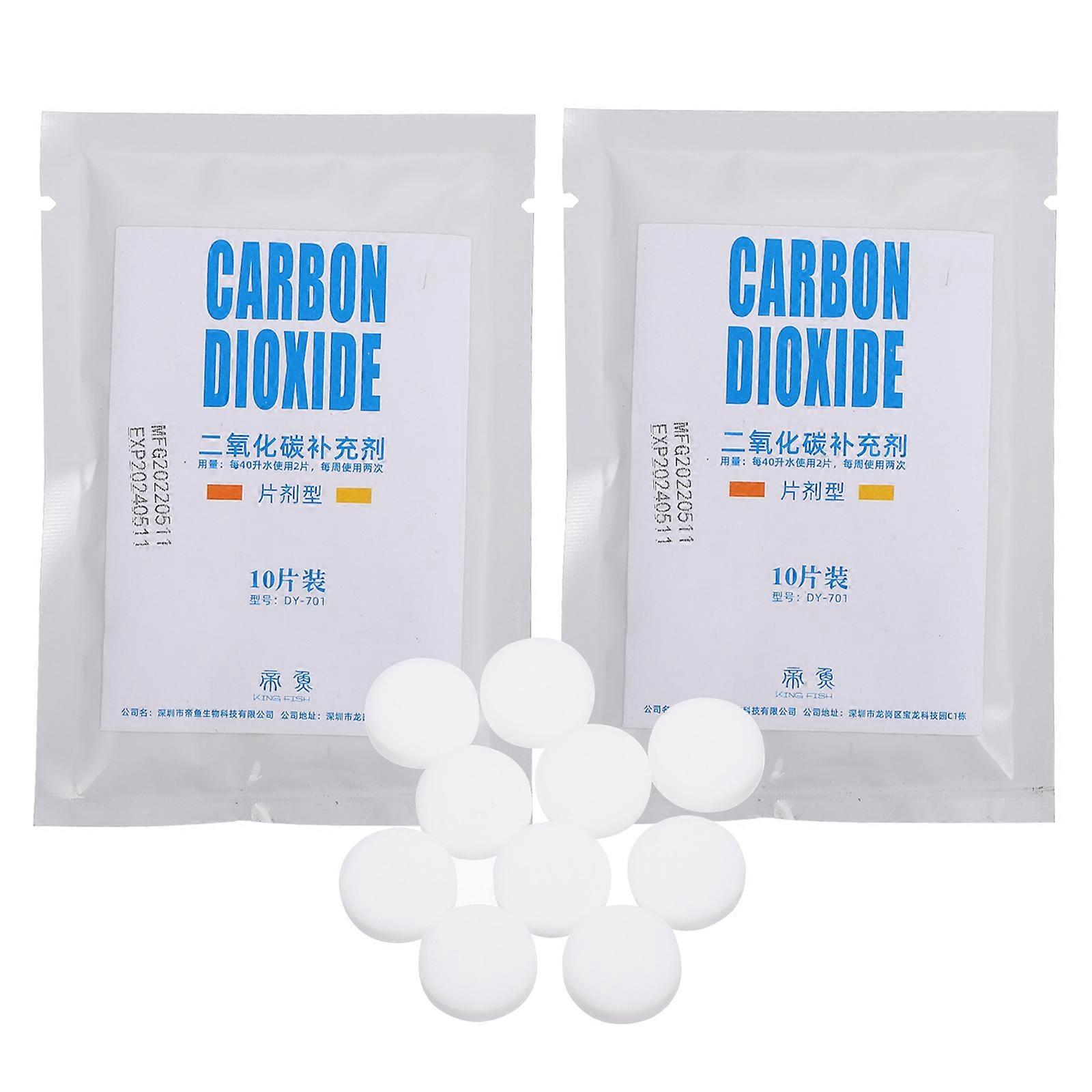 Underwater Garden Booster, Co2 Tablets for Aquarium Plants, Safely Dissolves in 2 Hours