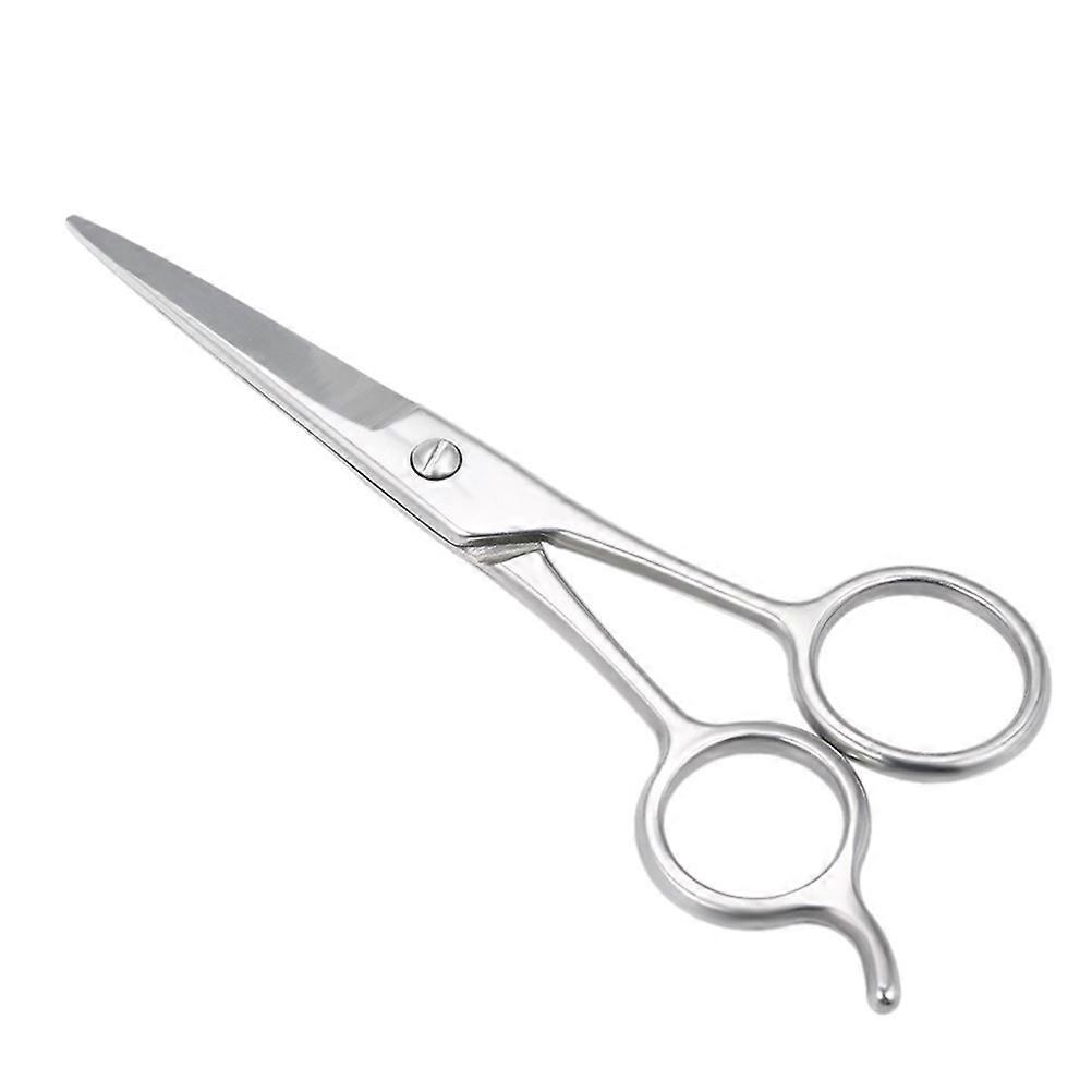 Beard Care Tool Practical Beard Scissors for Personal Grooming Silver 1Pcs