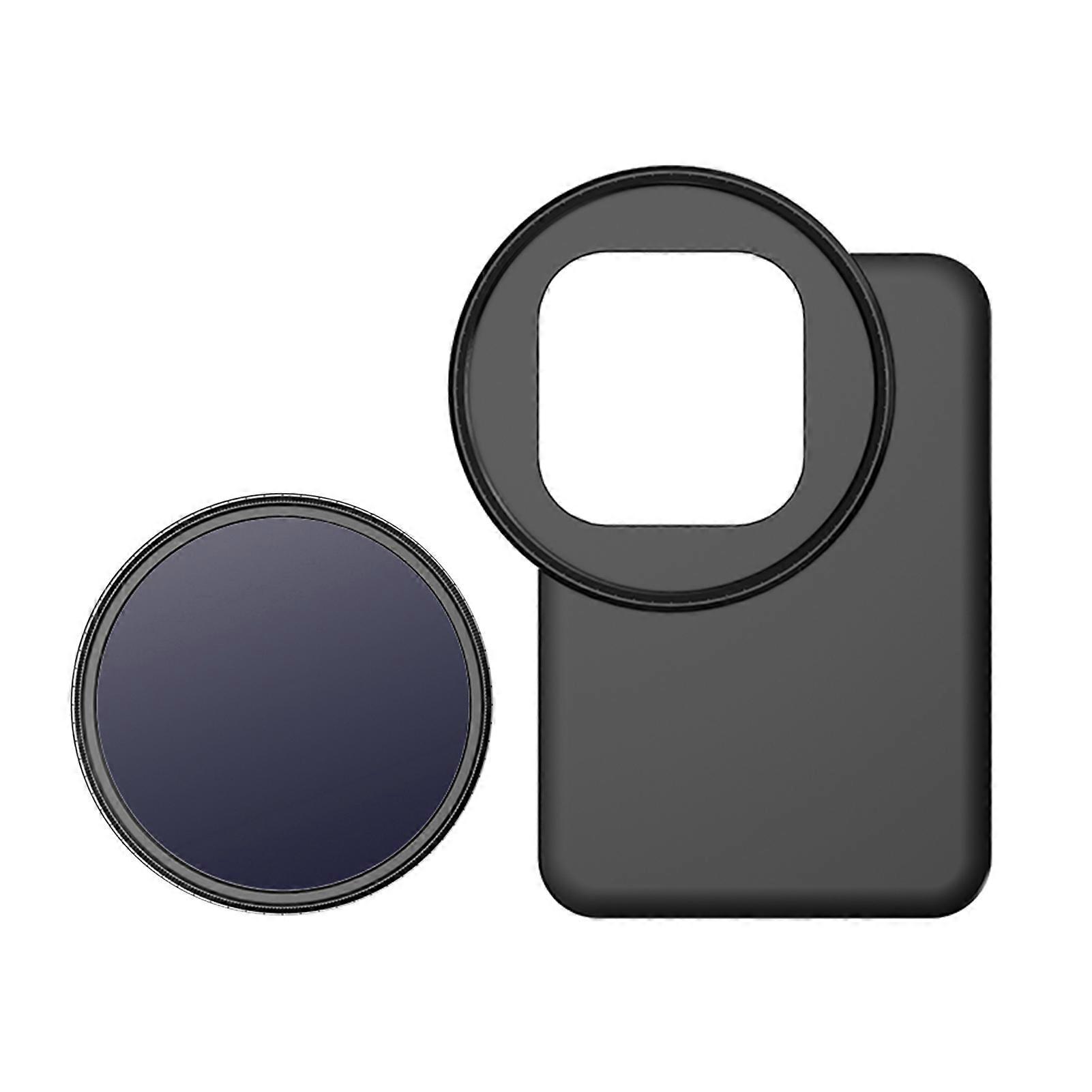 6.7 Inch Magnetic Phone Filter Mount Phone Filter Holder with 67mm ND2-400 Filter Replacement for iPhone 15 Pro Max/ iPhone 15 Plus/ iPhone 14 Pro Ma