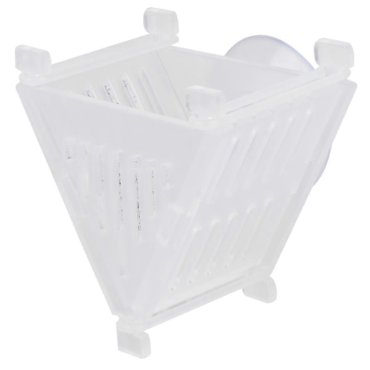 Automatic Fish Tank Feeder Acrylic Feeding Cup 1Pcs for Pets