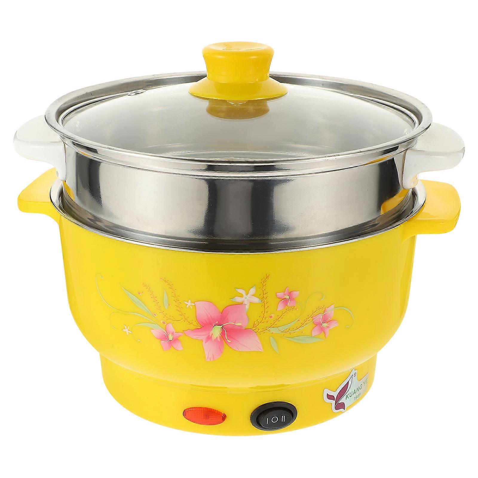 Vegetable Steamer Pot Metal Electric Pot for Family Friends Steaming Food or .00X20.00X16.00CM 1Set