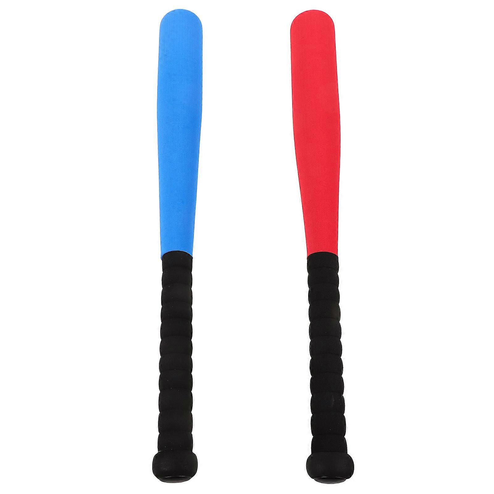 Practical Baseball Bat Durable and Safe Batting Skills Improvement Backyard Play 2Pcs