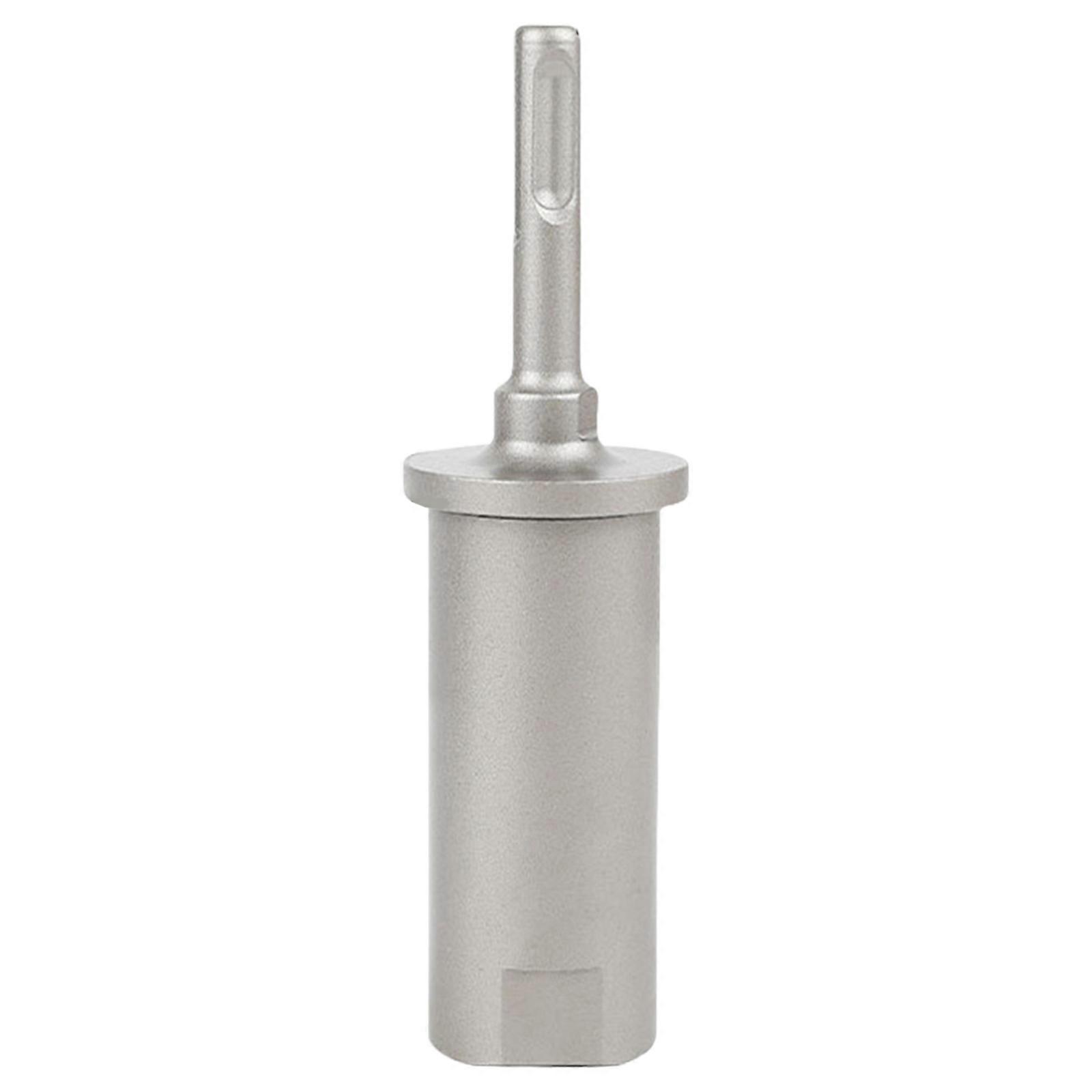Jamming Resistant Steel Ground Rod Driver Bit Removable Adapter for Rebars Piling Suitable for Rotary Hammer