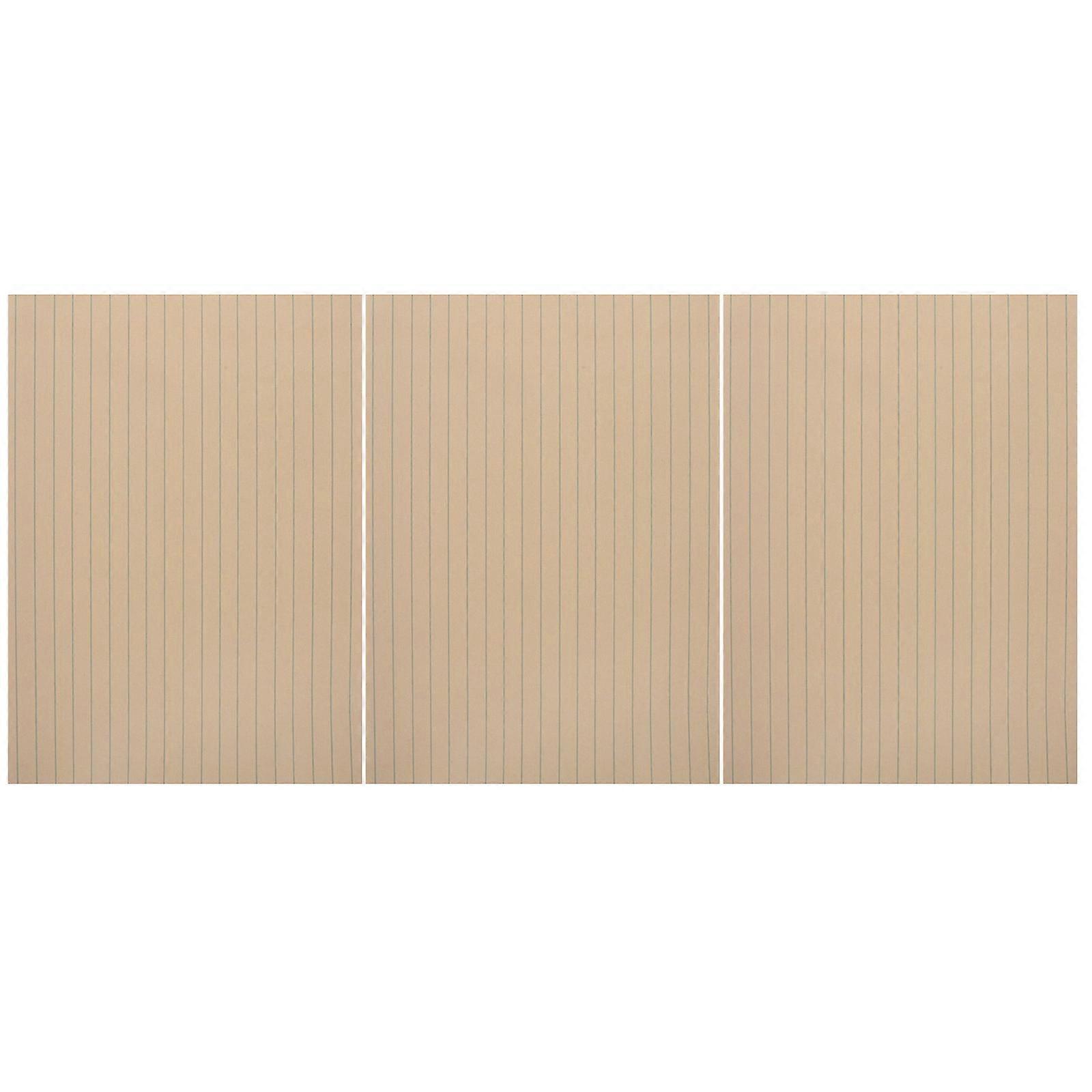 Mini House Floor Paper Sticker Doll House Flooring Sticker Diy For Miniature Scene Decoration Rectangular Rustic Design 3Pack