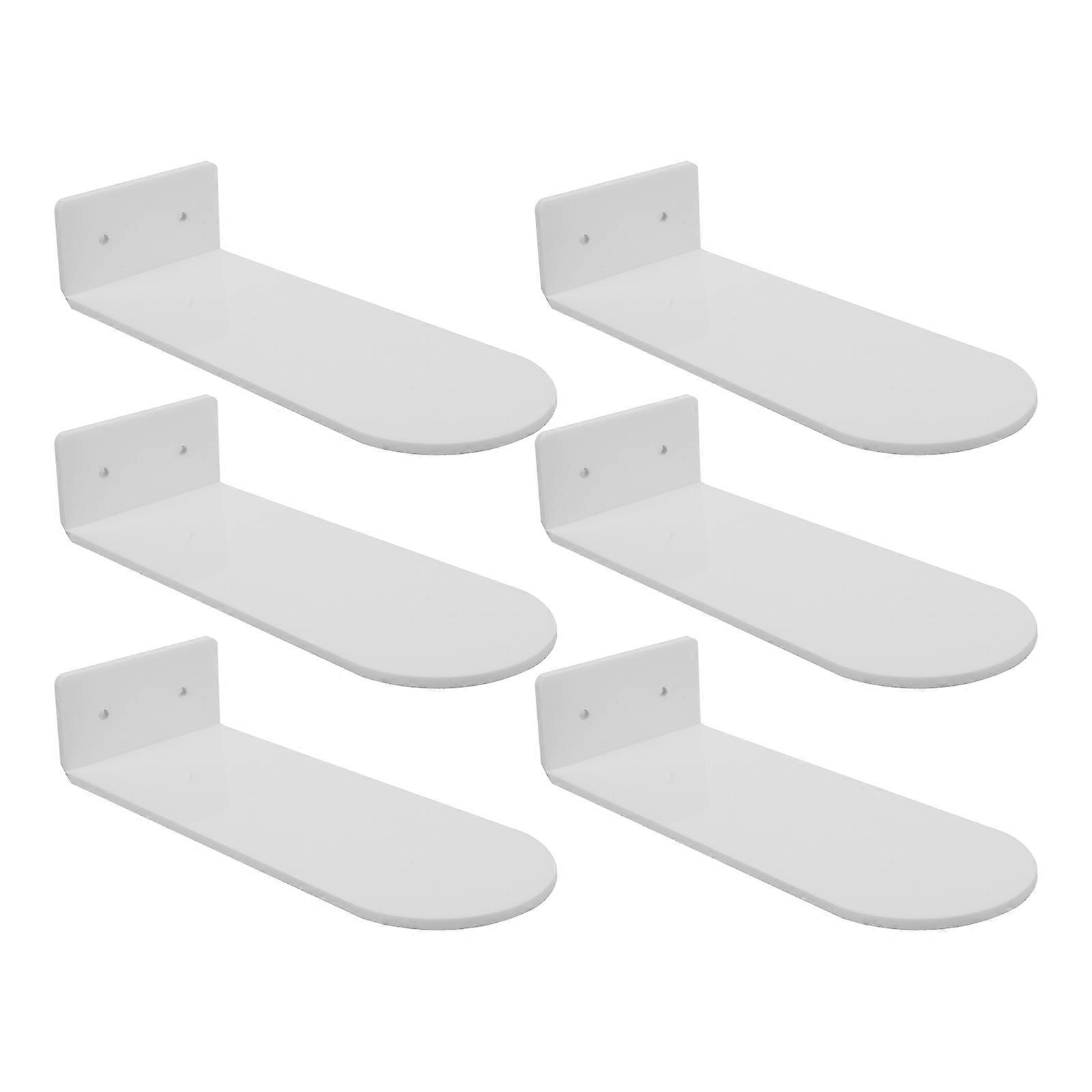 Floating Shoes Rack Rectangular Shape Shoe Collector 6Pcs