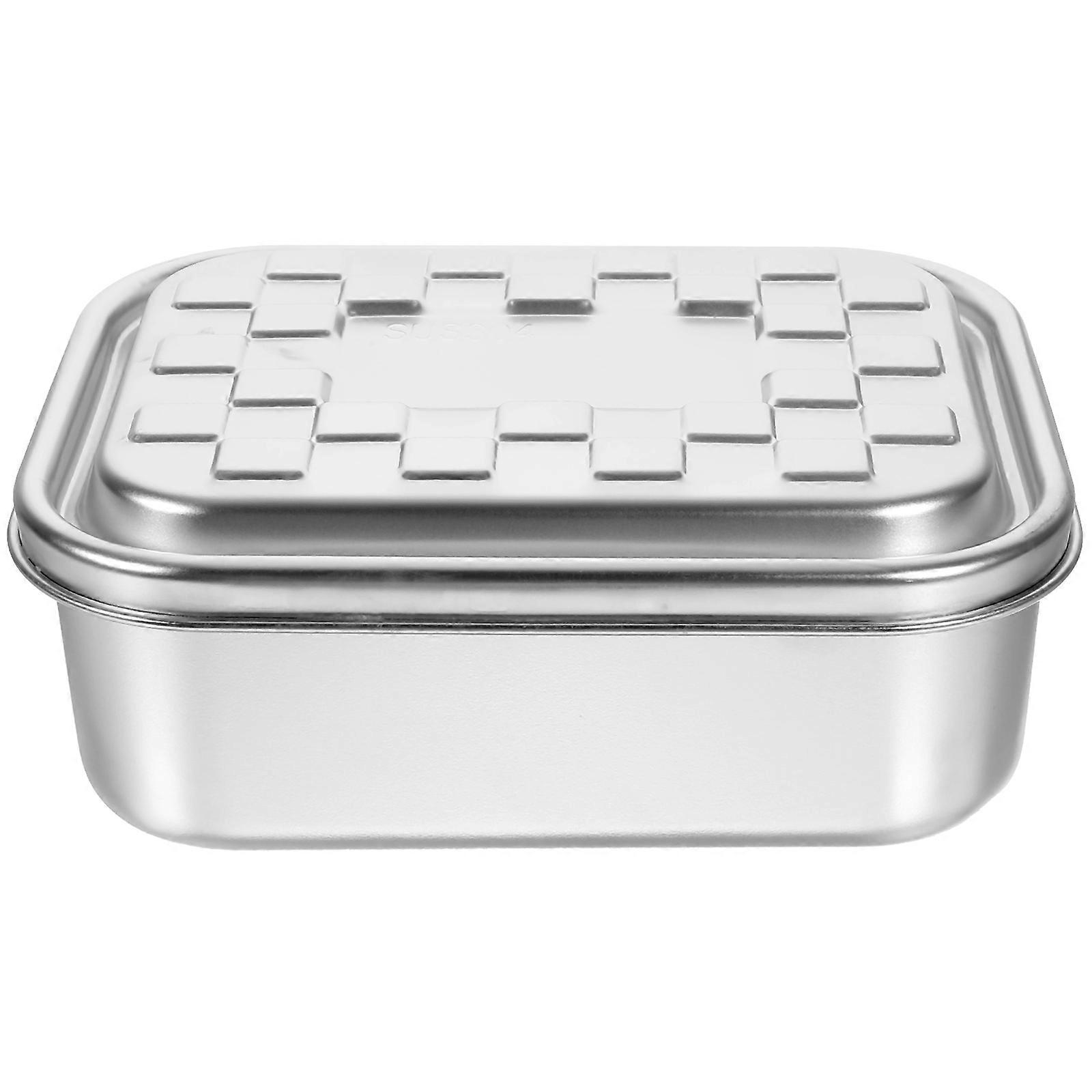 Reusable Lunchable Container Metal Lunch Container For Children Adults Food-Grade Material 1Pack