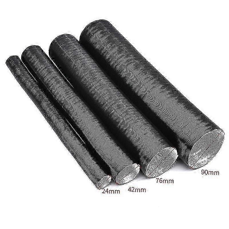 1 قطع وقوف السيارات سخان الألومنيوم احباط خرطوم سحب الأنابيب ل Webasto الديزل وقوف السيارات سخان 25/42/60 / 75mm أنابيب سحب الهواء 150 سم