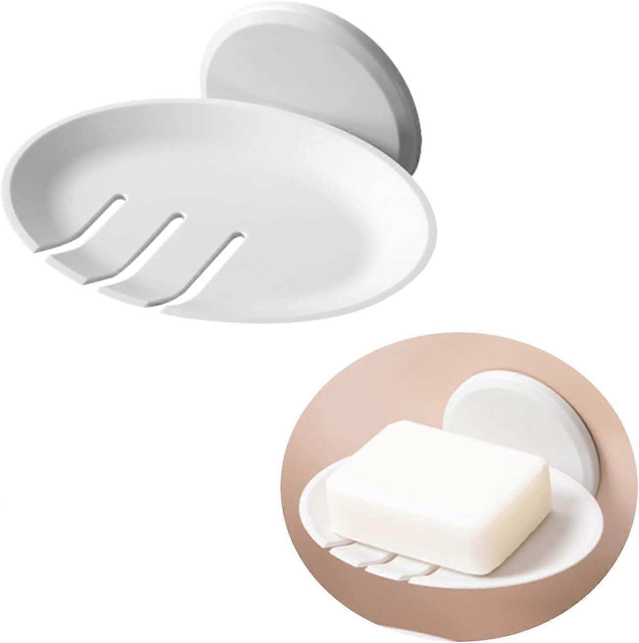 1 piece soap dish with drain function, bathroom wall mounted