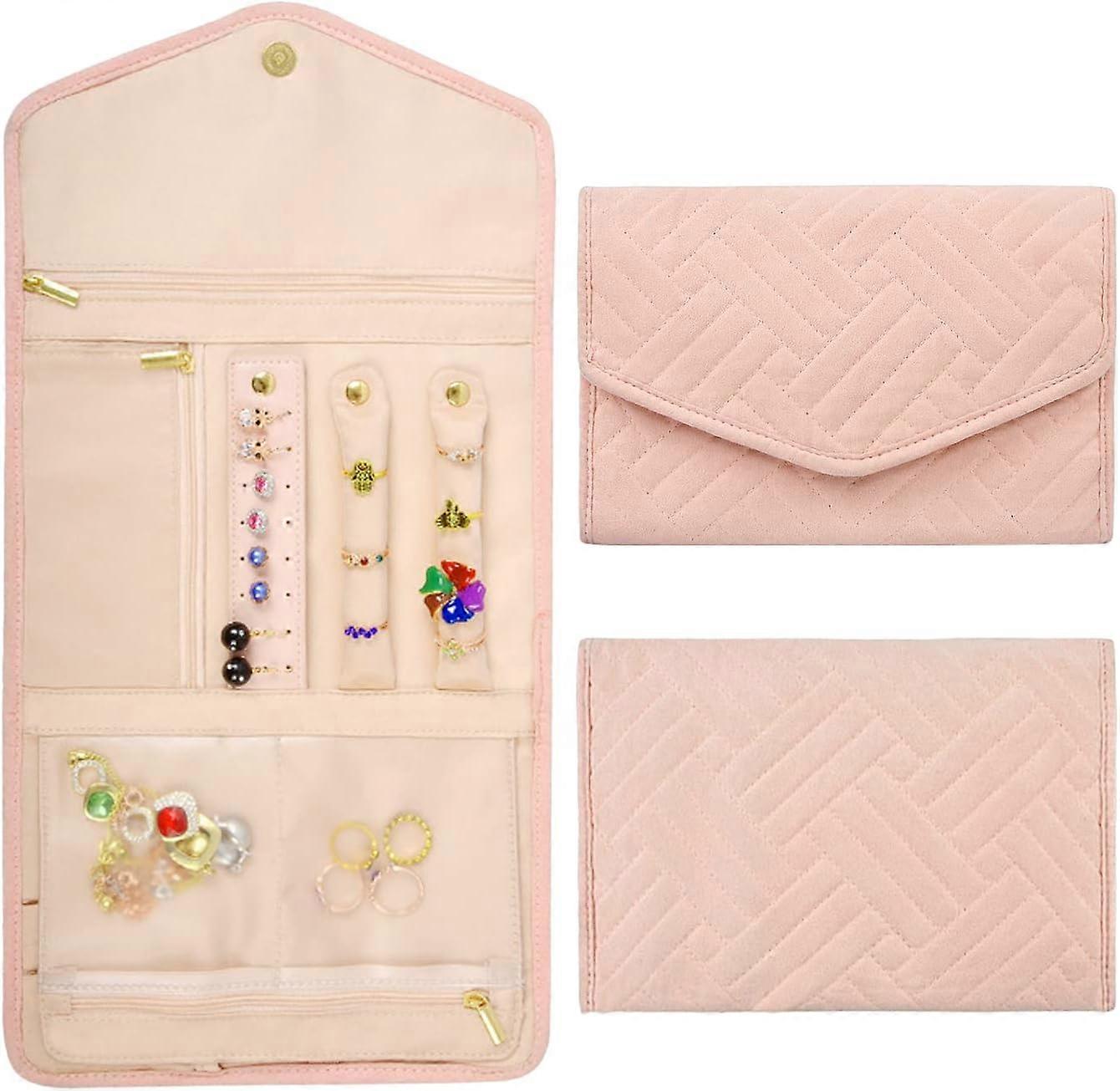 1piece foldable jewelry storage bag, ring storage box