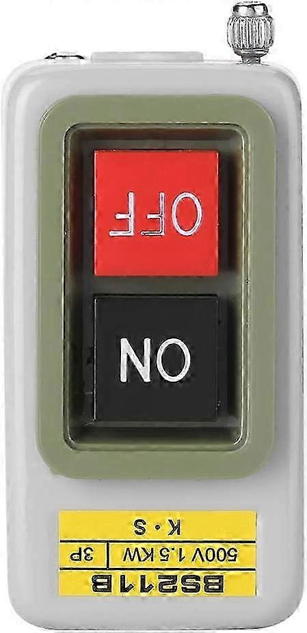 On/Off Push Button Switch, 3P AC 220V/380V Self-Latching Parts suitable for various applications