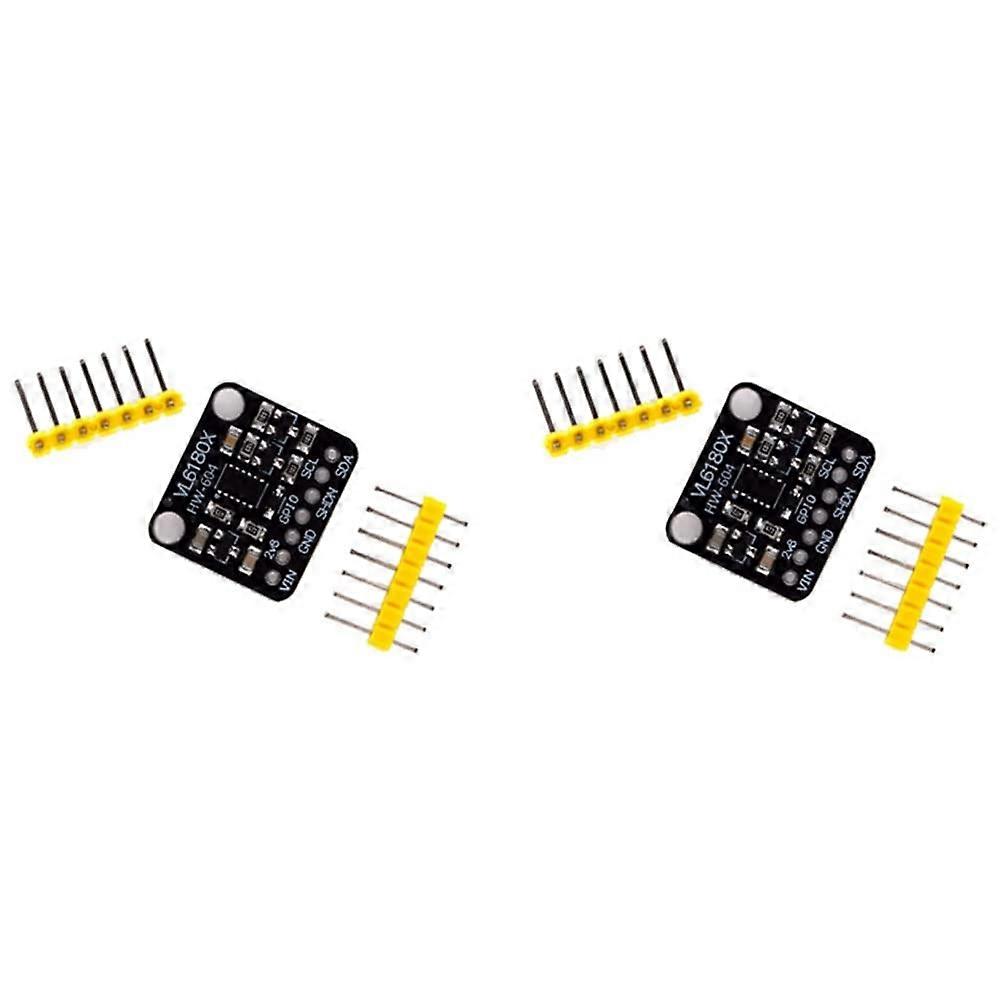 2 x VL6180 VL6180X Removal Knife Optical Ranging Sensor for I2C Interface 3.3 V 5 V