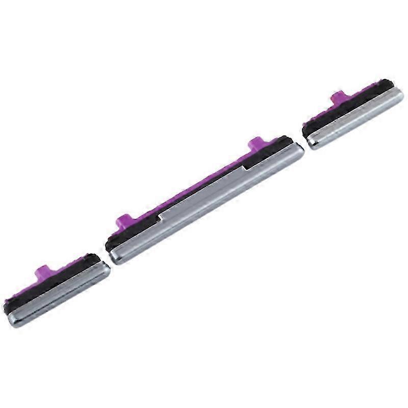 Power On/Off and Volume Side Buttons Set for Compatible with Samsung Galaxy S10 G973/S10 Plus G975