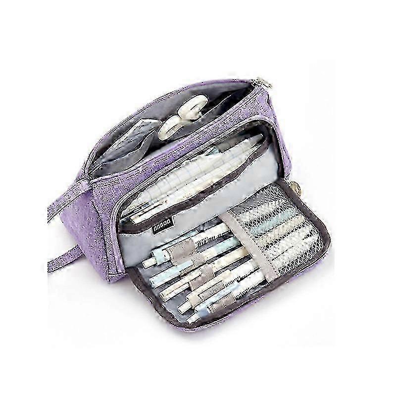 Large Capacity Pencil and Pen Case for Students in Office, College, Middle, and High School