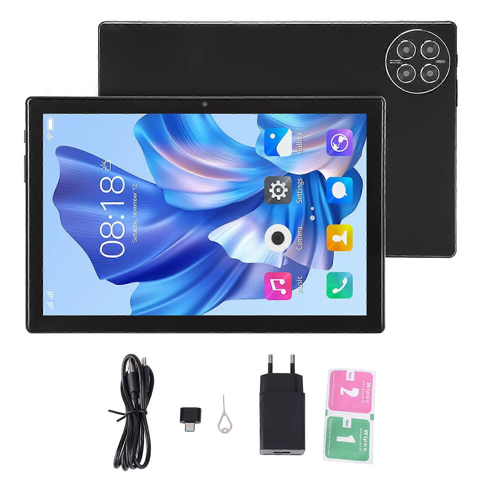 10in Smart Tablet with 12GB RAM, 256GB ROM, Octa Core CPU, 20MP Camera, Android 12