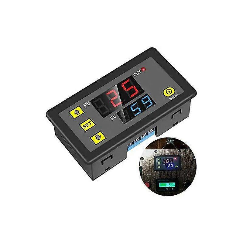 DC 12V 20A Programmable Digital Relay Timer - Delay Switch Module hwy
