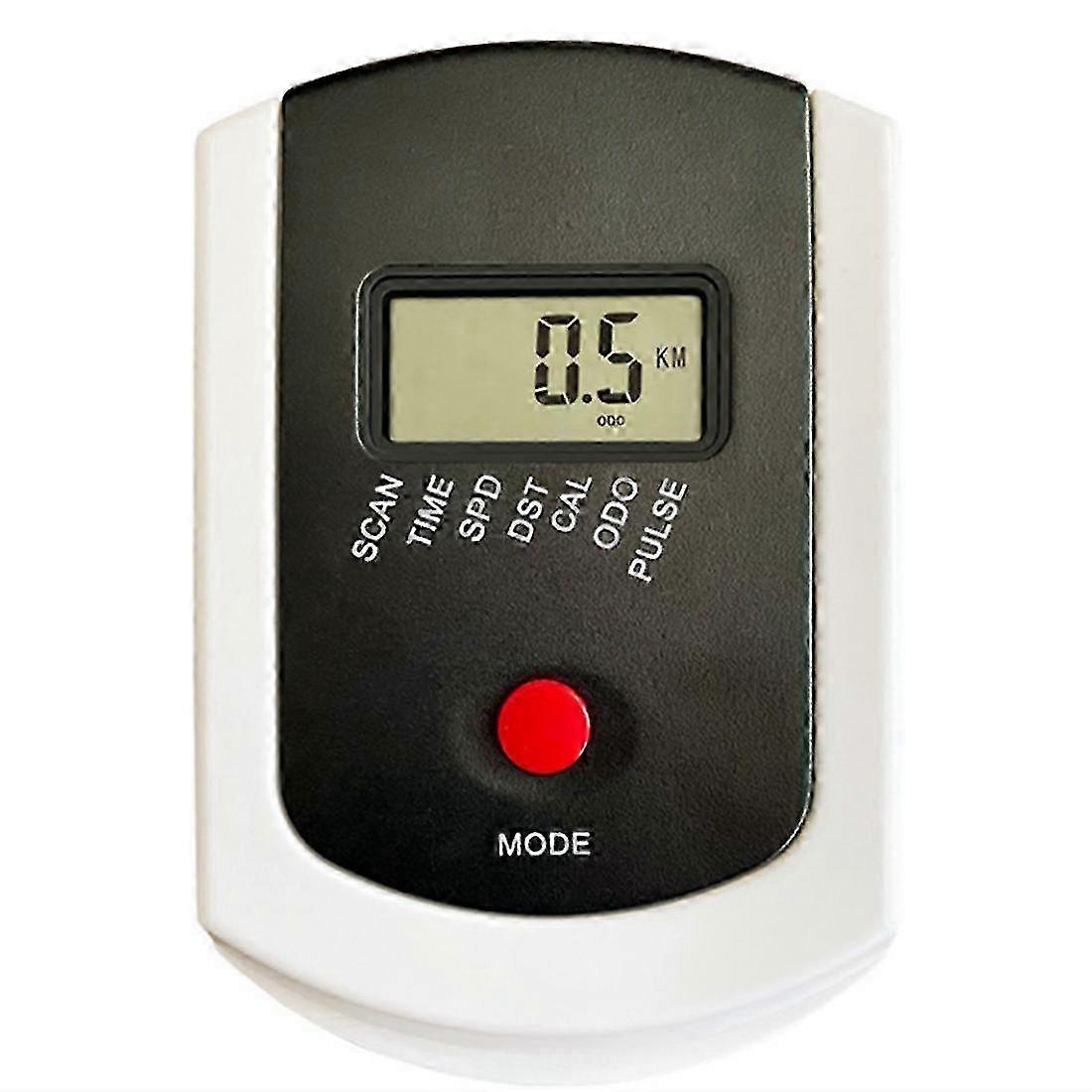 Heart Rate Speedometer Monitor for Fitness Stationary Bikes, Magnetic Type