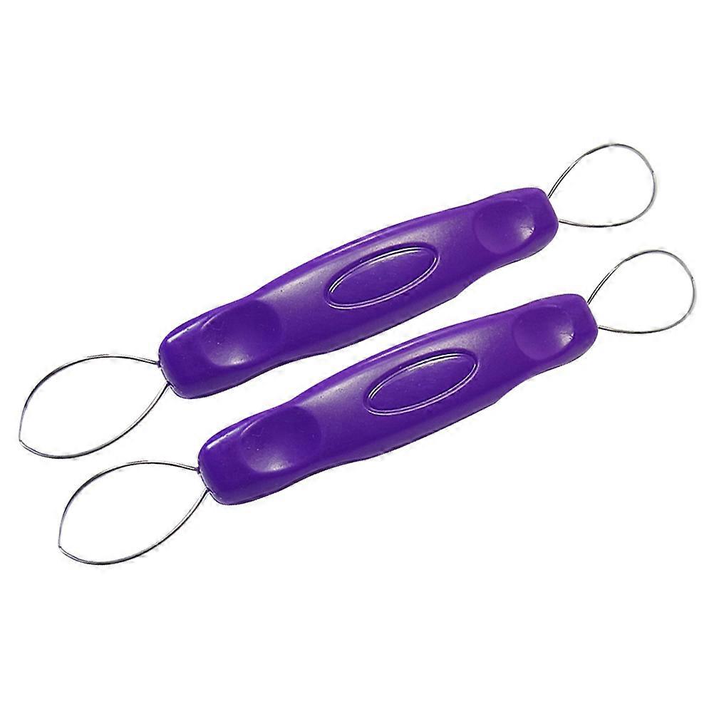 Multifunctional Kitchen Fruit Peeling Tool Grape Purple 2Set Free For Parents With Babies