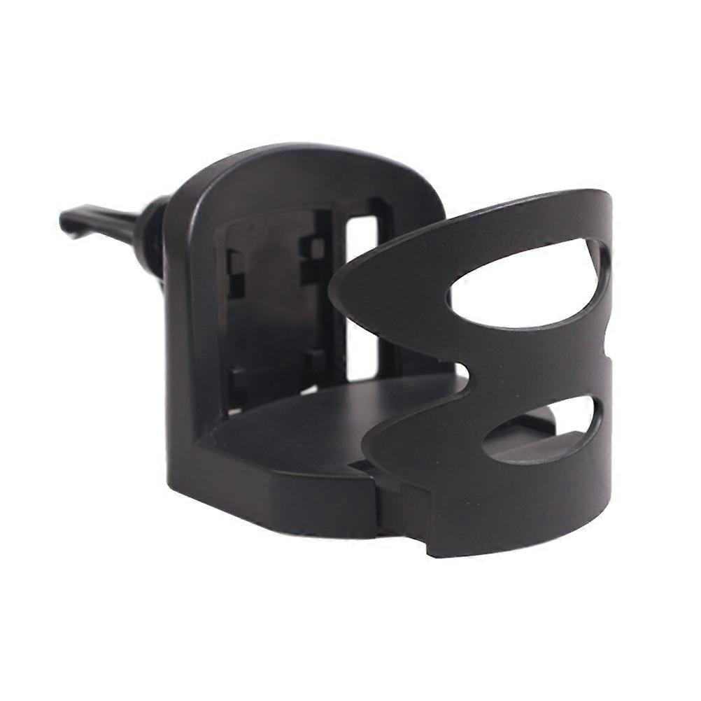 Folding Car Cup Holder Stand for Vehicles Fits Bottles, Easy Clean, Universal Use for Trucks, Boats, Workshops Black