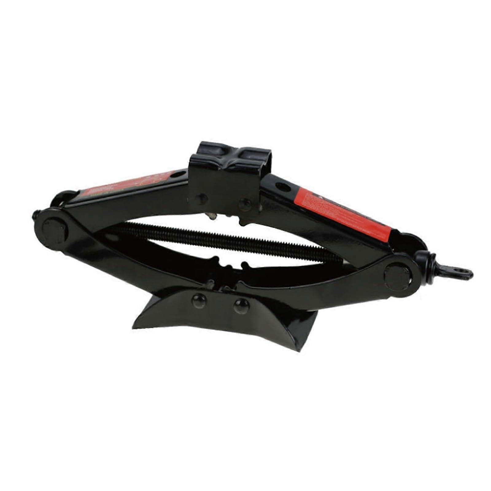 1T Car Jack, Hand Operated Tire Change Tool for Small Cars, Labor Saving Car Mounted Scissor Jack (Color: 0, Size: Extended Rocker)