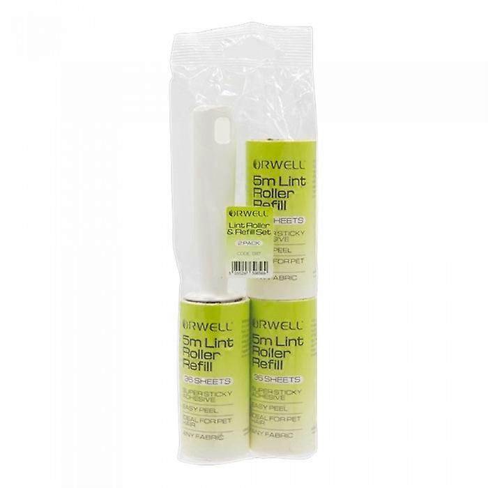 Orwell Lint Roller & 2 Refills 5m