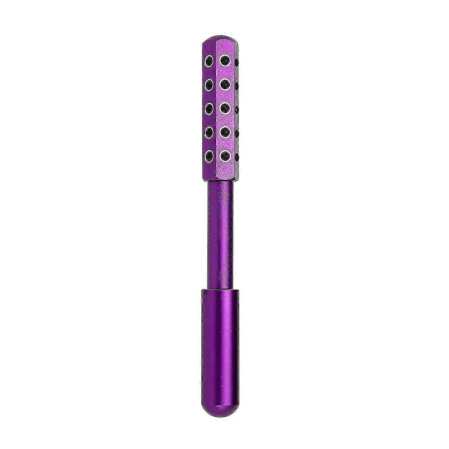 Radiance Roller - Rodillo masajeador facial edificante de germanio (morado)