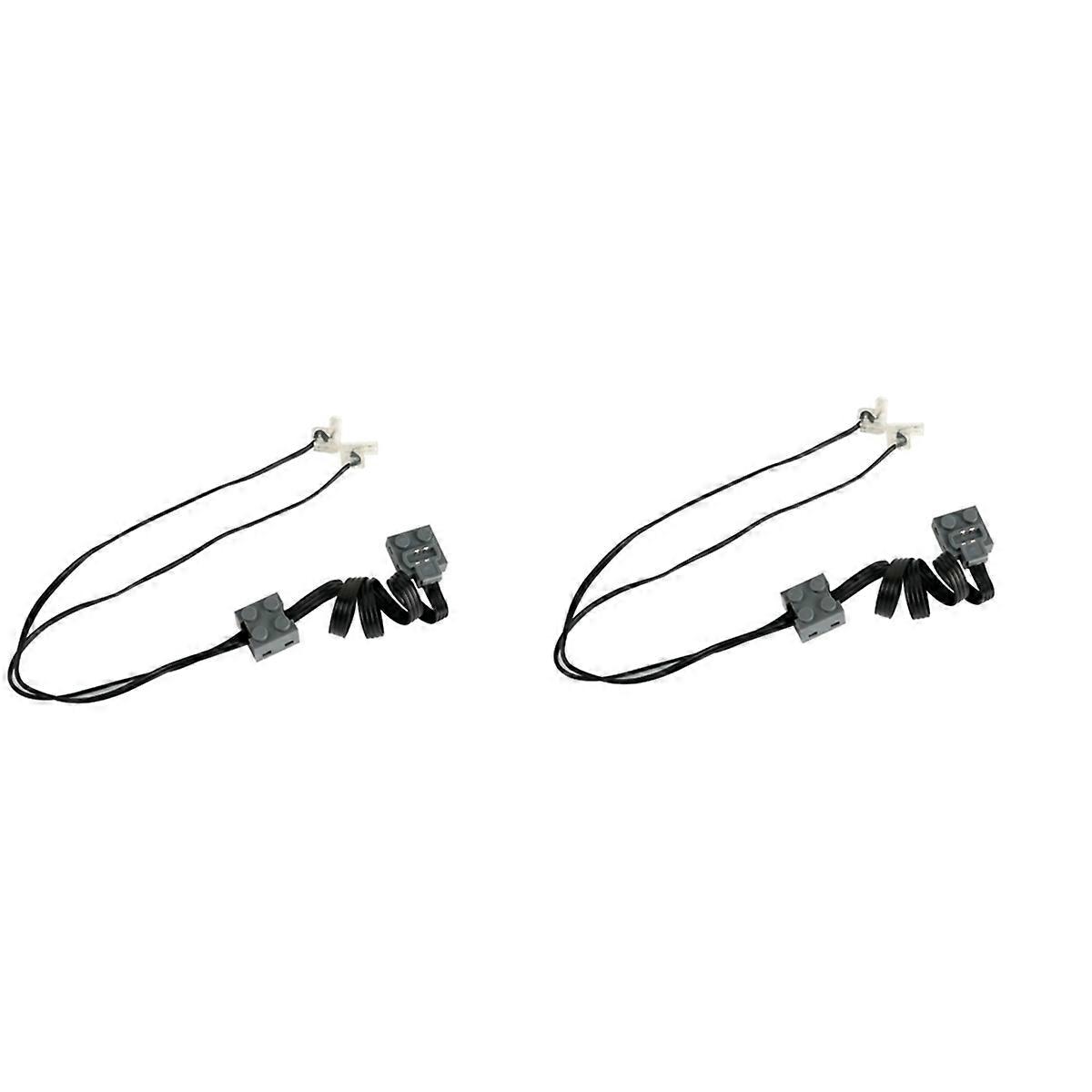 2PCS Power Functions Parts LED Light Link Line Cable 8870